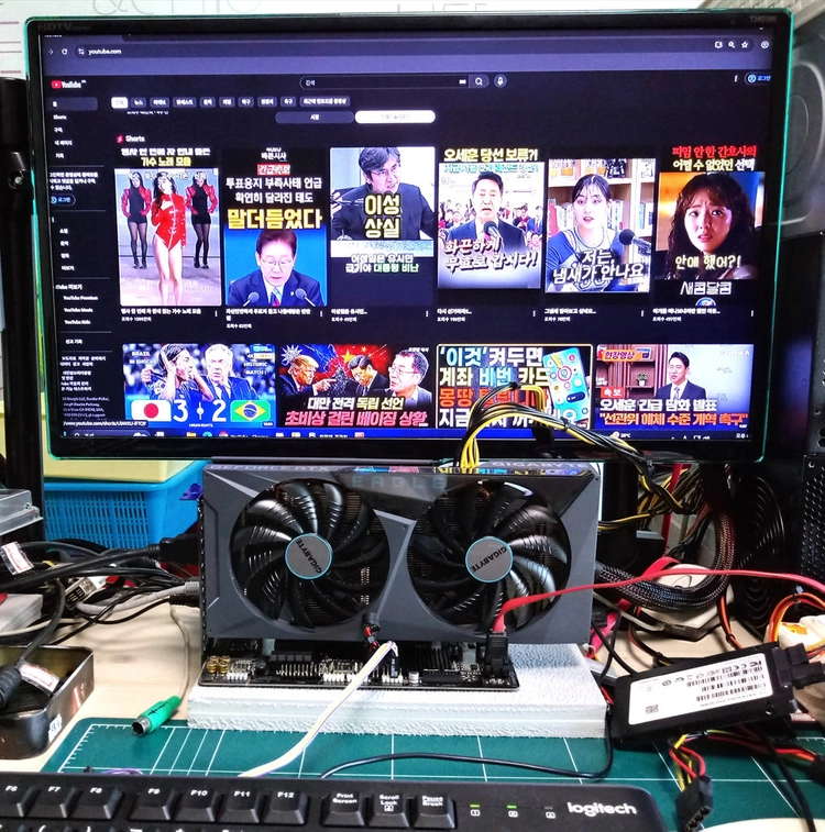 RTX3060 12GB 기가바이트 NVIDIA GeForce그래픽카드 이미지