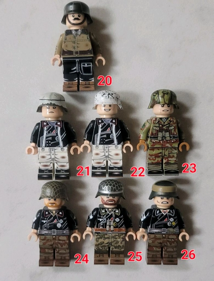 레고 ww2 독일군 브릭매니아 TMC FMB 미니피규어 이미지