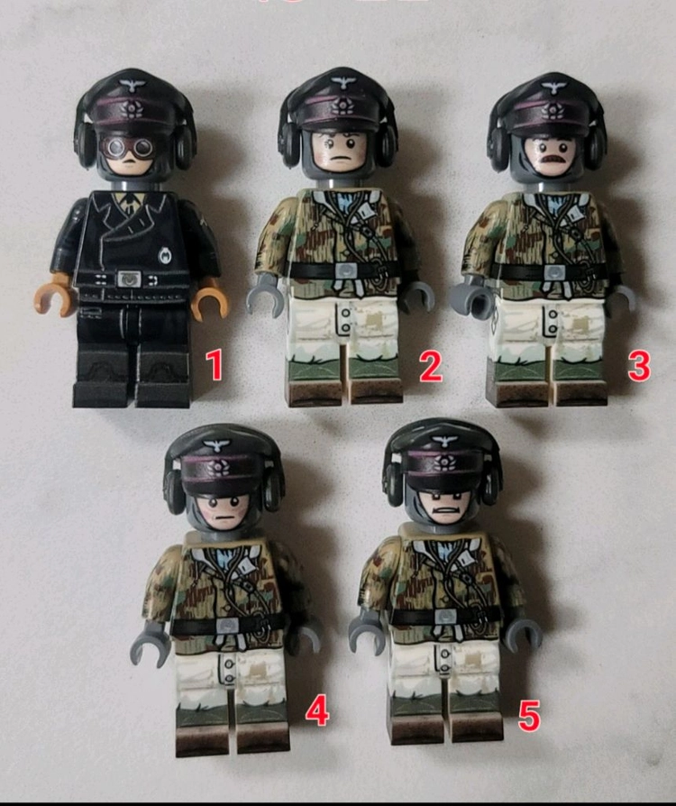 레고 ww2 독일군 브릭매니아 TMC FMB 미니피규어 이미지