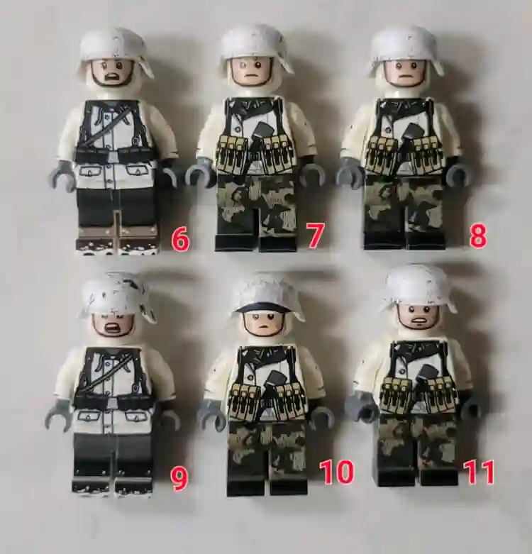 레고 ww2 독일군 브릭매니아 TMC FMB 미니피규어 이미지