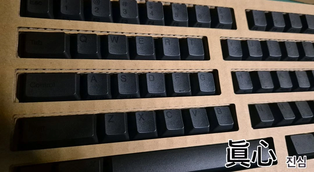 HHKB 해피해킹 토프레 정품 순정 흑유각 키캡 Set 이미지