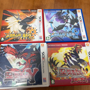 닌텐도 3DS/DS 포켓몬스터 블랙1, 블랙2, 울트라썬, 울트라문, X, Y, 알파사파이어, 오메가루비 이미지