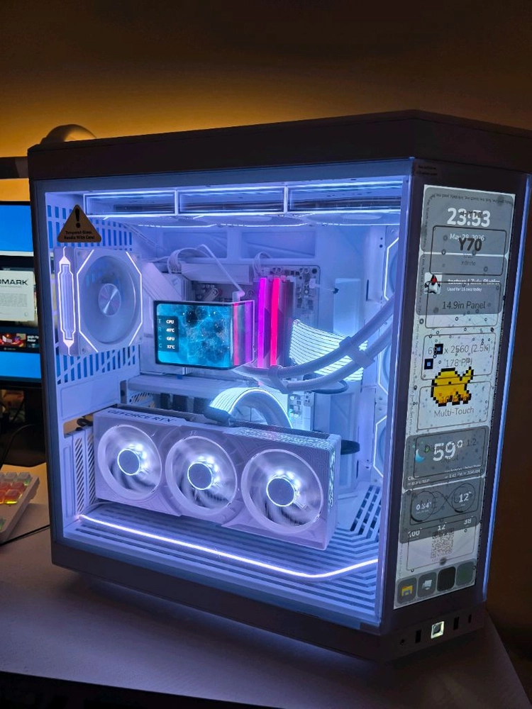 라이젠7 9800X3D RTX5080 Y70 고사양신품PC 팝니다 이미지