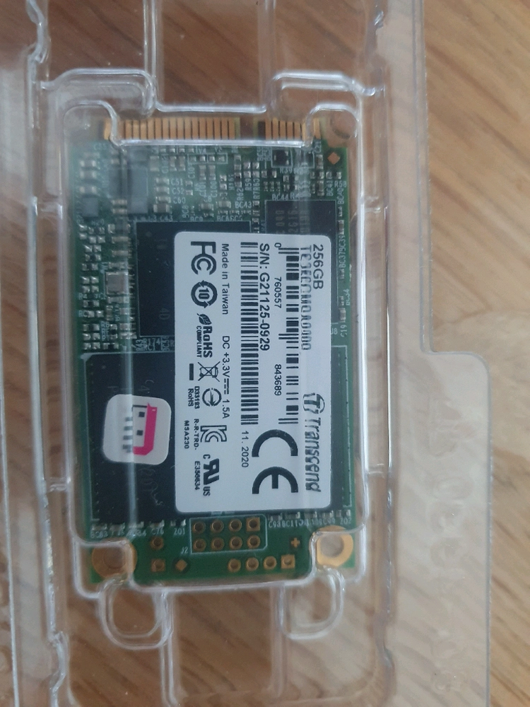 Msata SSD 256GB 6개 세트 이미지