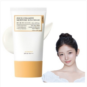 새상품)풀리 쌀 세라 수분 선크림 50ml 이미지