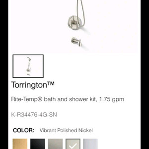 콜러 수전 kohler 샤워기 이미지