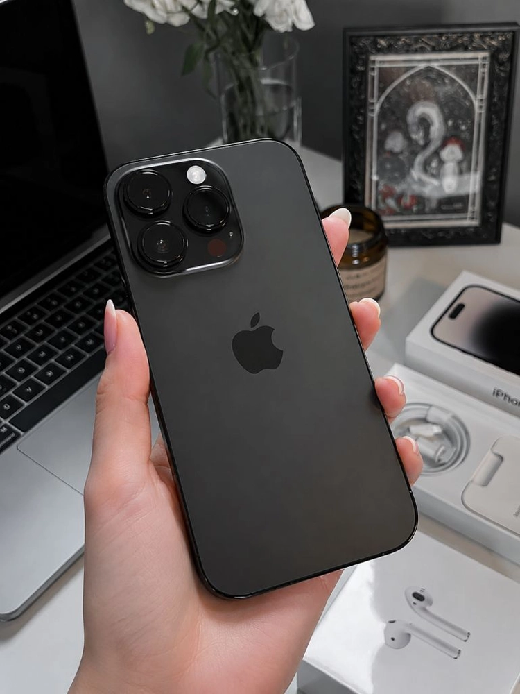 아이폰 14 PRO 스페이스 블랙 128GB 이미지