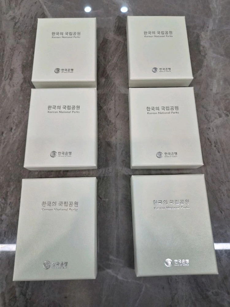 [한국조폐공사 2018 2019] 한국의 국립공원 기념은화 이미지