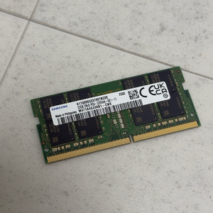 삼성전자 DDR4 32GB PC4-3200 노트북용 램 이미지