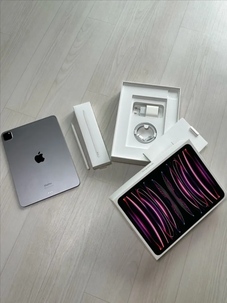 Apple 아이패드 프로 11인치 M2 128GB 스페이스그레이+애플펜슬2 이미지