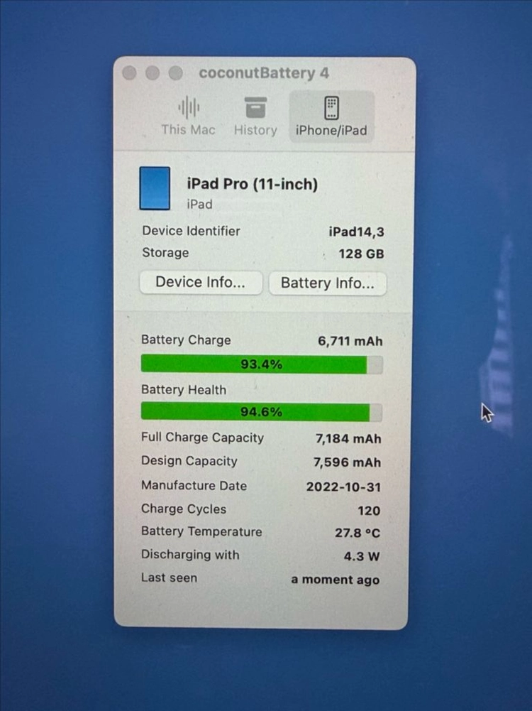 Apple 아이패드 프로 11인치 M2 128GB 스페이스그레이+애플펜슬2 이미지