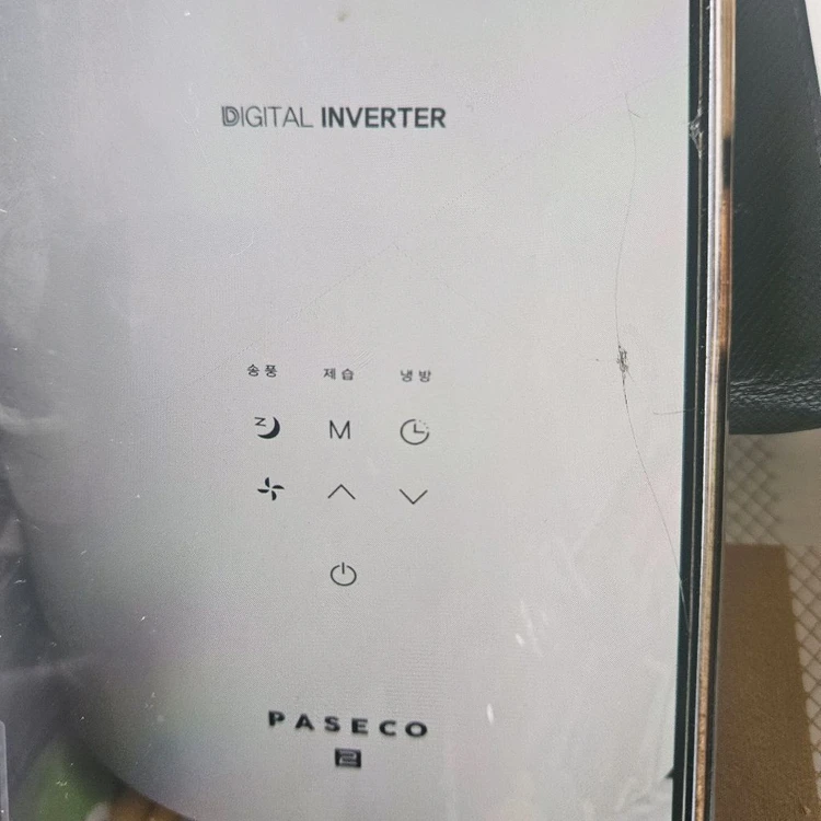 파세코 디지털 인버터 창문형 에어컨 창문틀 일반키트거치대 리모컨 볼트 호스포함 풀세트 이미지