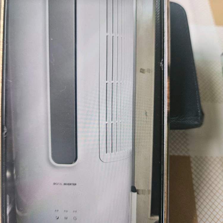 파세코 디지털 인버터 창문형 에어컨 창문틀 일반키트거치대 리모컨 볼트 호스포함 풀세트 이미지