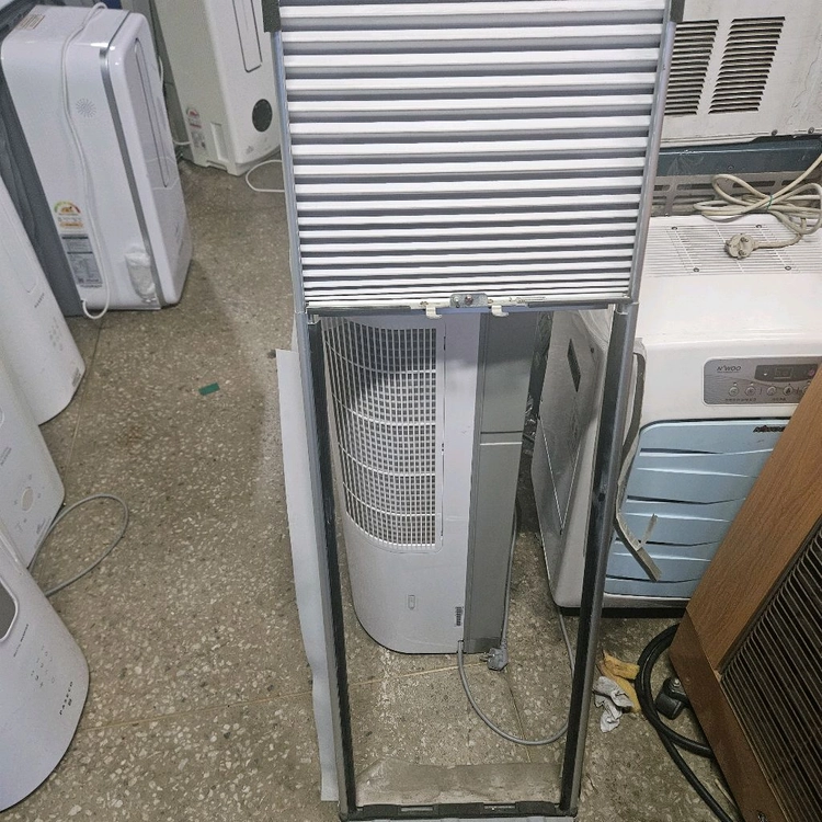 파세코 디지털 인버터 창문형 에어컨 창문틀 일반키트거치대 리모컨 볼트 호스포함 풀세트 이미지