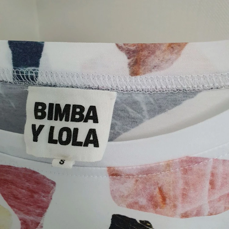 빔바이롤라 스톤 프린팅 스판반팔티 이미지