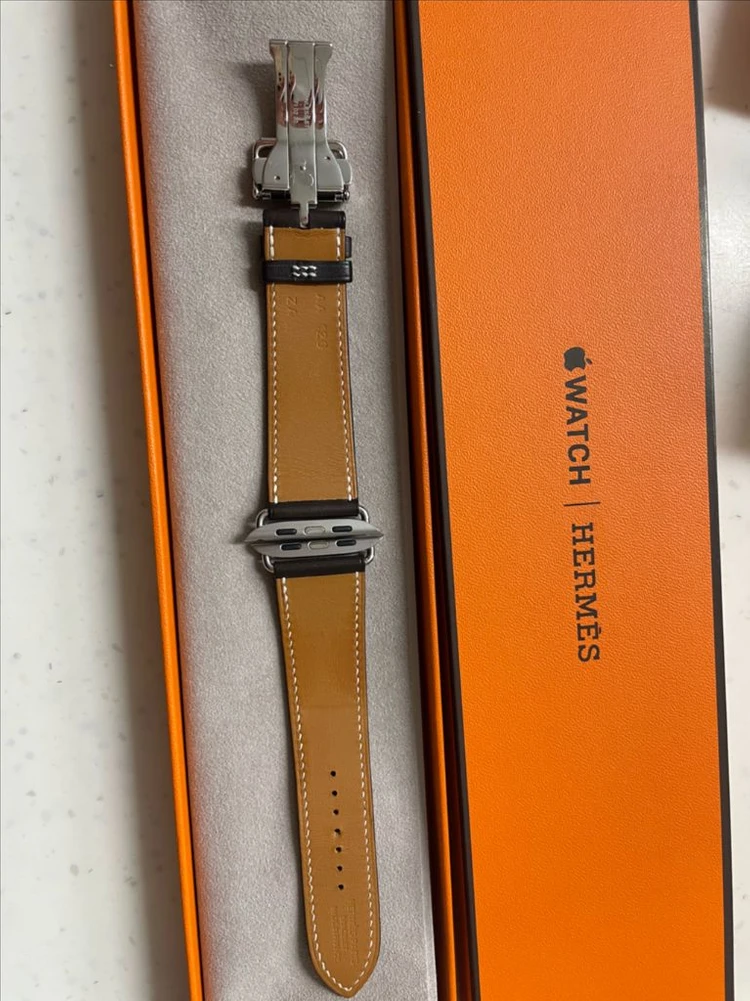 애플워치 에르메스 에벤 디버클 45mm SSS급 이미지