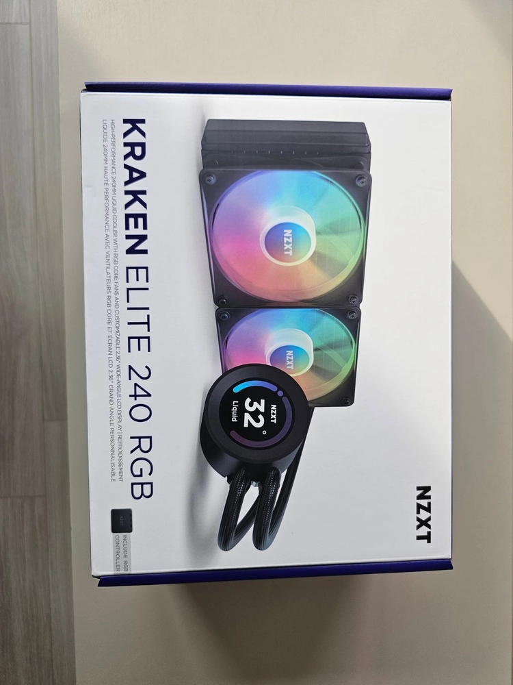 KRAKEN ELITE 240mm RGB 수냉쿨러 이미지