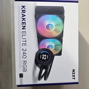 KRAKEN ELITE 240mm RGB 수냉쿨러 이미지