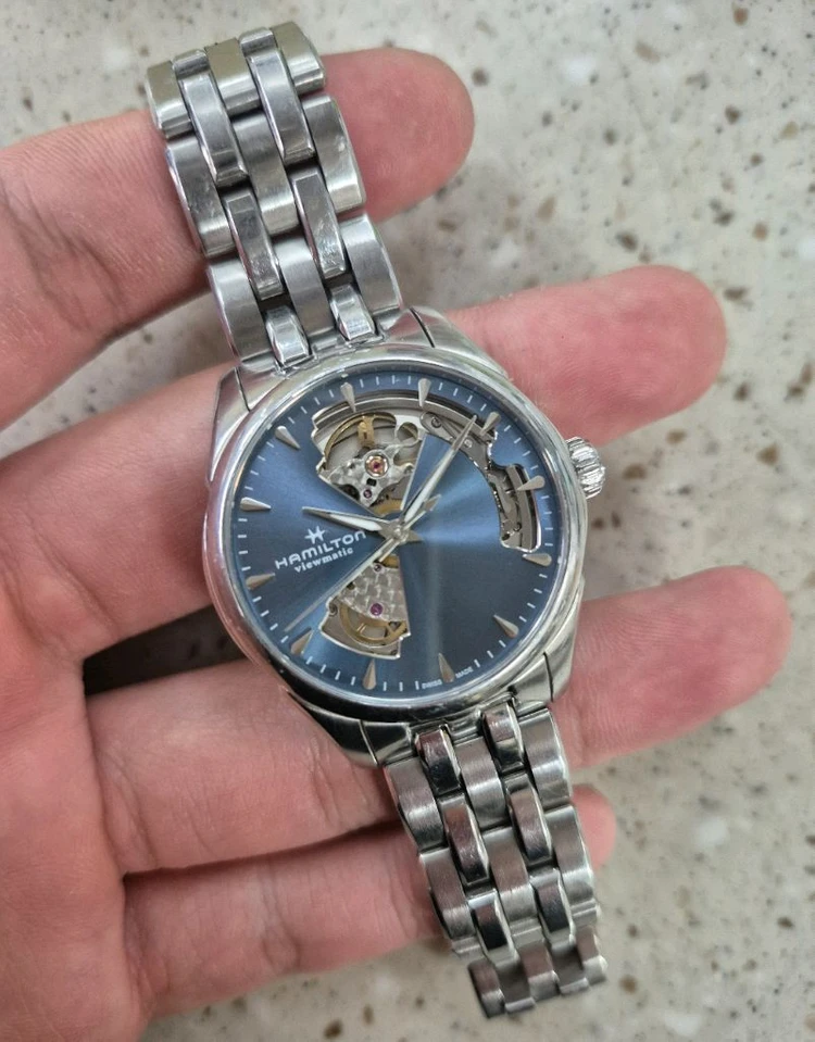 36mm 영화 토르 해밀턴 신형 오픈하트 파워리저브80 오토매틱 - 안심되는 중고거래