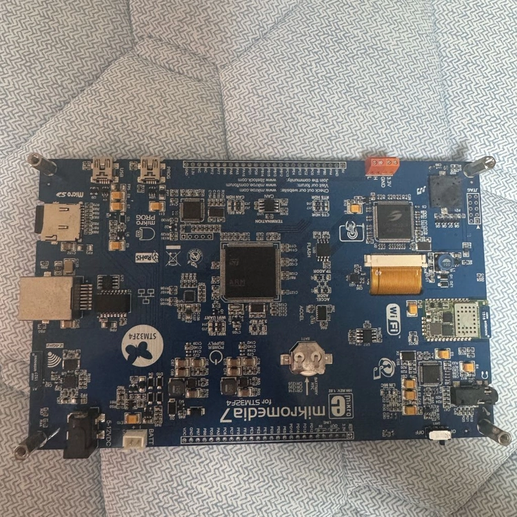 mikromedia 7 for stm32f4 MCU 이미지