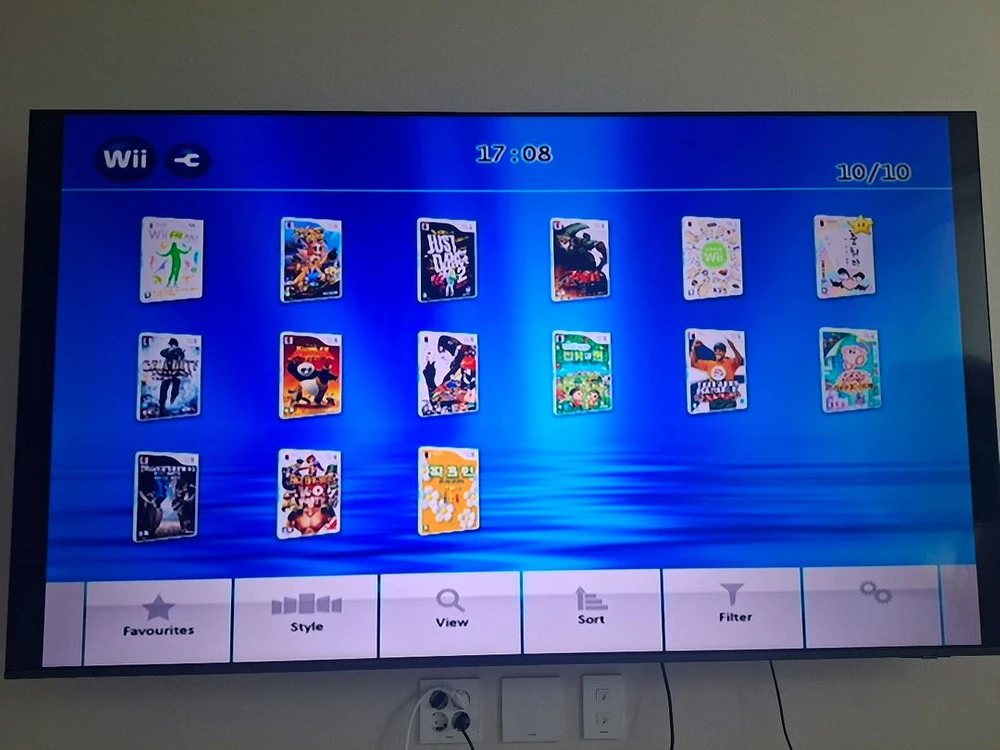 닌텐도 wii 3인세트 외장하드 500gb 이미지