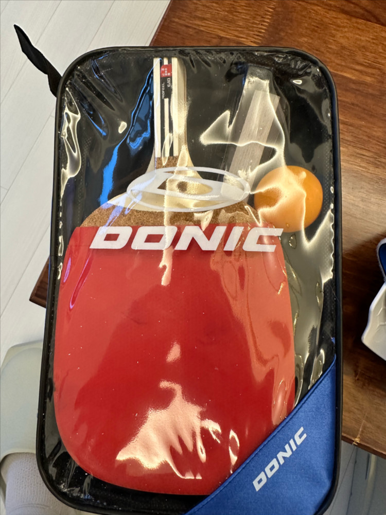도닉(DONIC) 펜홀더 쉐이크그립 2개 탁구 라켓 세트 판매합니다 이미지