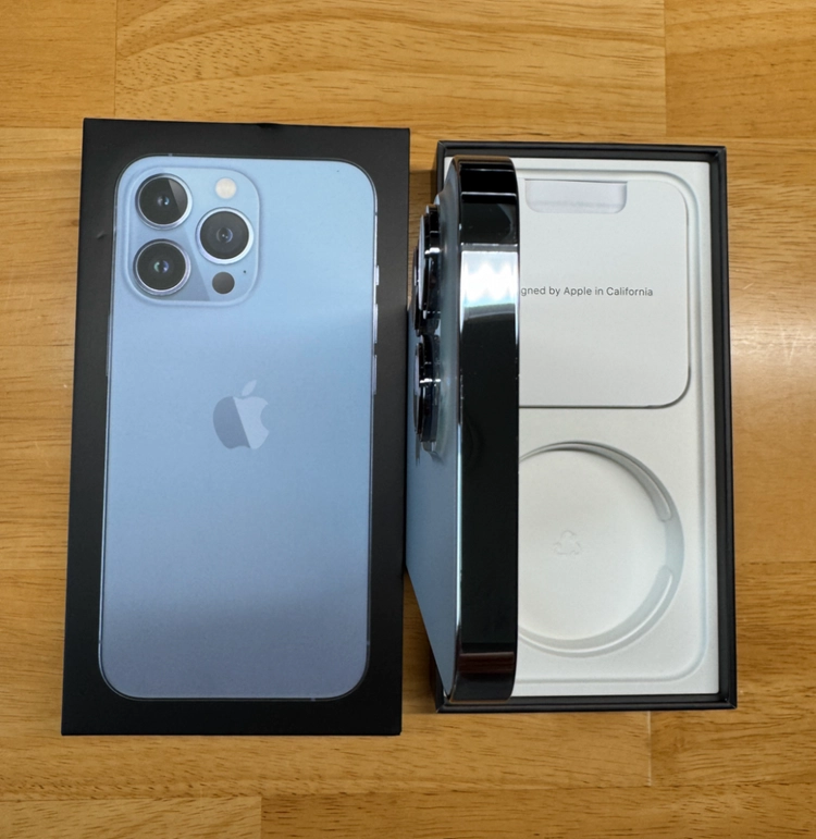 아이폰13프로 256GB 시에라블루 풀박스 이미지