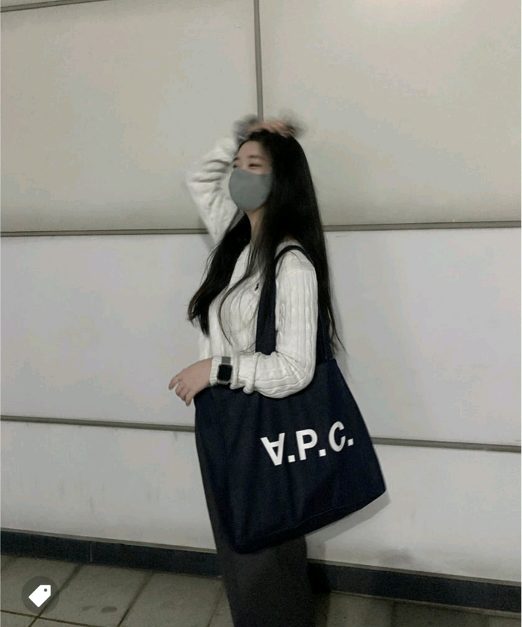 아페쎄 APC 다니엘라 토트백 에코백 가방 단순개봉 이미지
