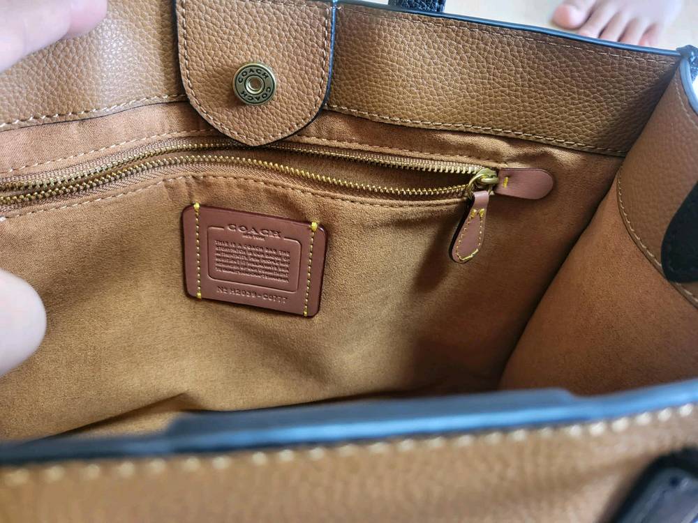 코치저품 미니 토트백 스몰 거의새것 2회사용 이미지