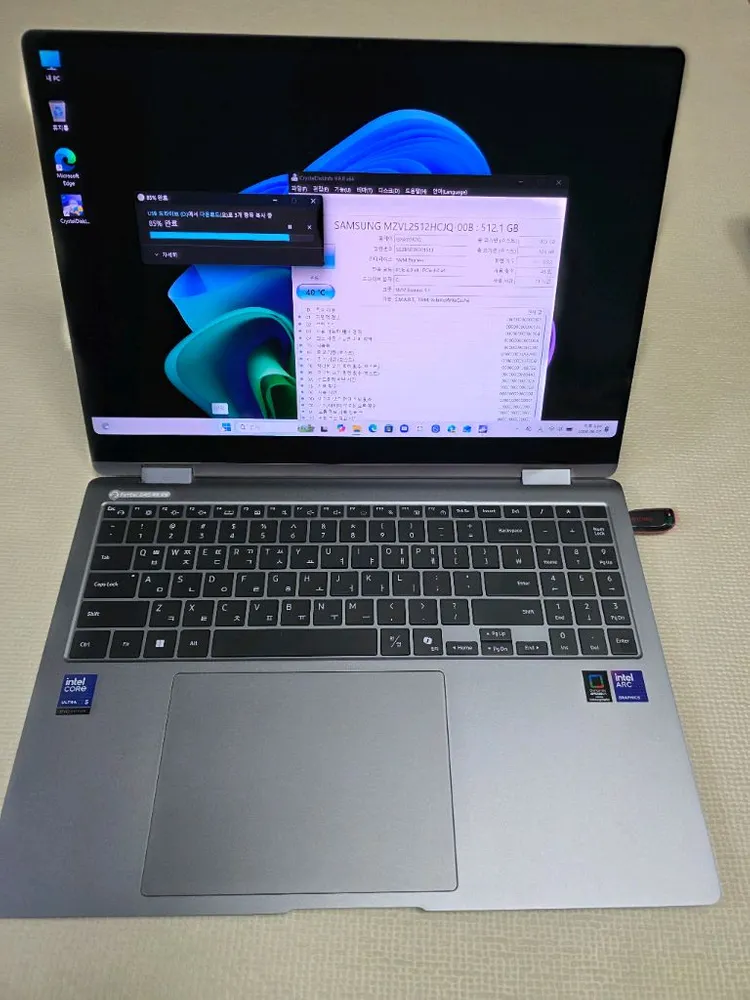 단순개봉 갤럭시 북5프로 360 노트북 울트라5 16램 SSD 512 이미지