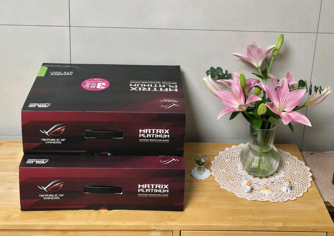 ASUS MATRIX GTX980TI 풀박스 2장 그래픽카드 이미지