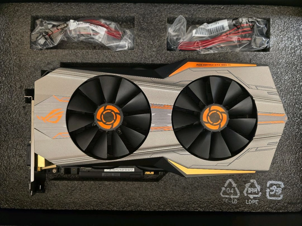 ASUS MATRIX GTX980TI 풀박스 2장 그래픽카드 이미지
