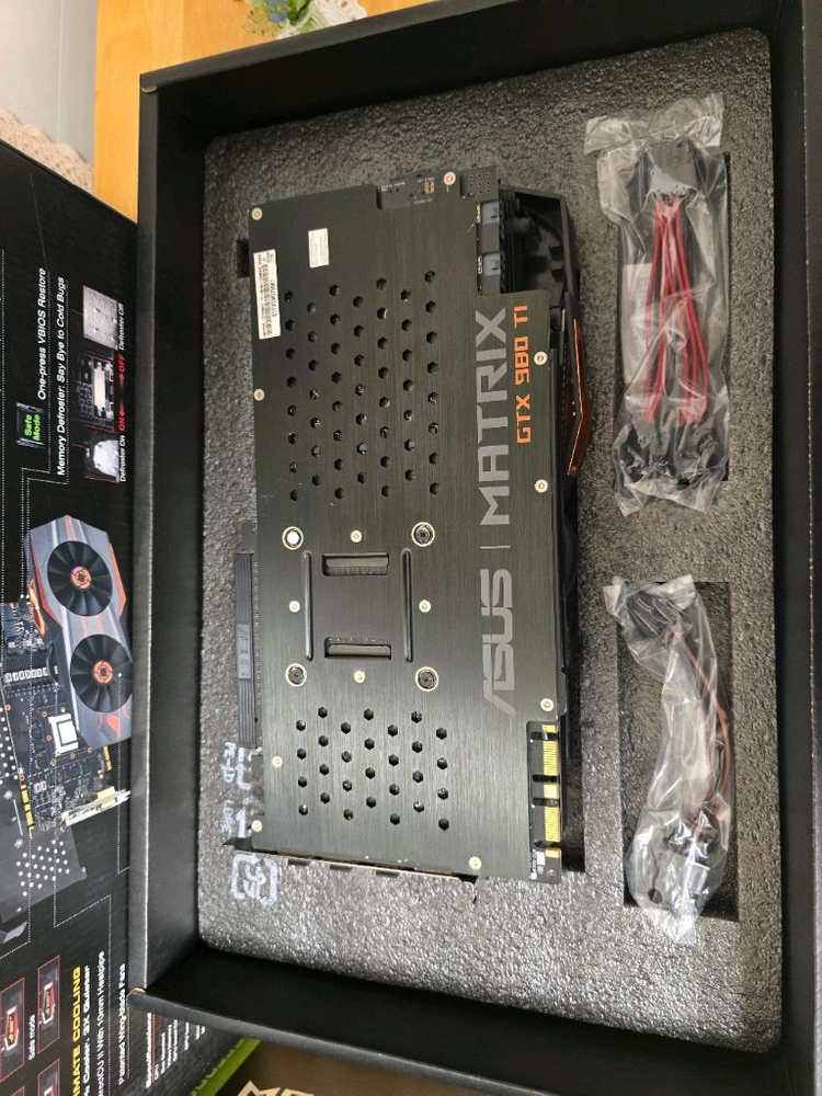 ASUS MATRIX GTX980TI 풀박스 2장 그래픽카드 이미지