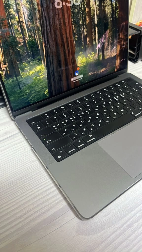 맥북 14 프로 m3 24GB 1TB SSD 이미지