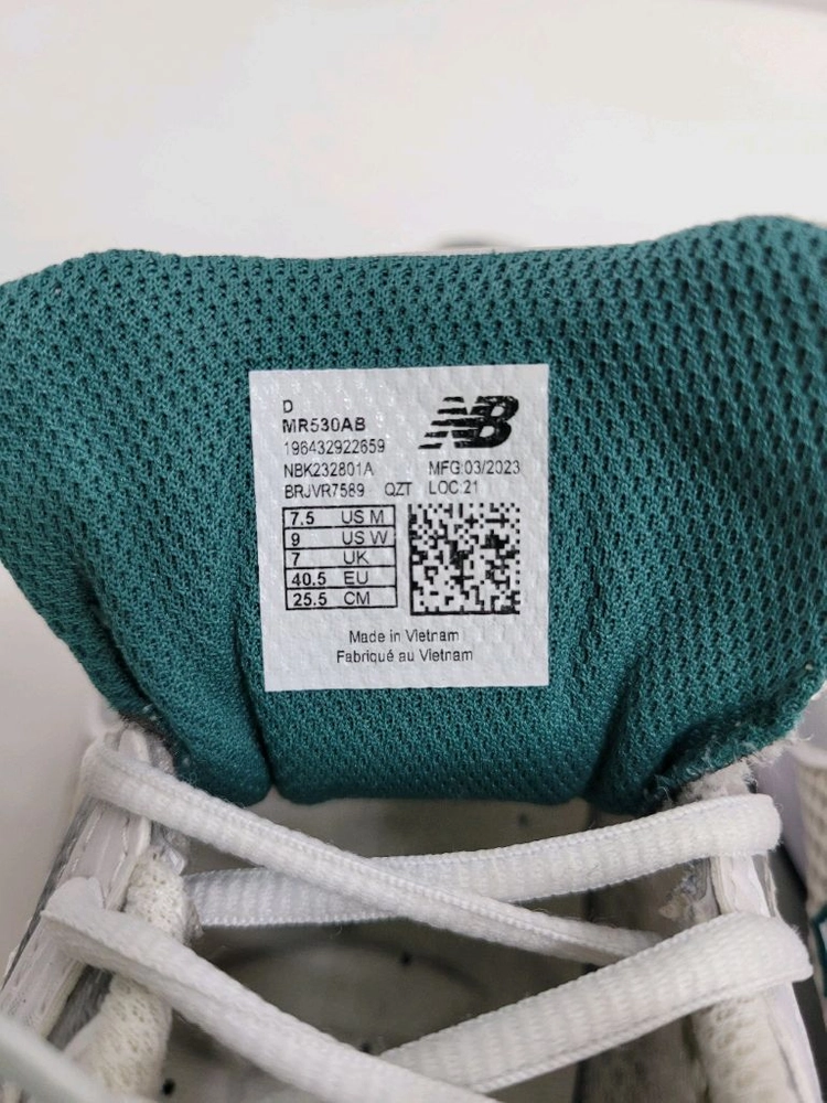 new balance 23SS 뉴발란스 530 런닝화 스니커즈 / 255 화이트 그린 이미지