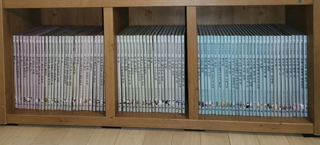 논술대비 주니어 한국문학 전집 80권 판매 이미지