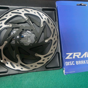 (새제품)ZRACE 160미리 6볼트 방열 자전거 디스크브레이크 로터 이미지
