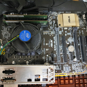인텔 I5 6600 cpu B150 PLUS 메인보드 메모리16G 이미지