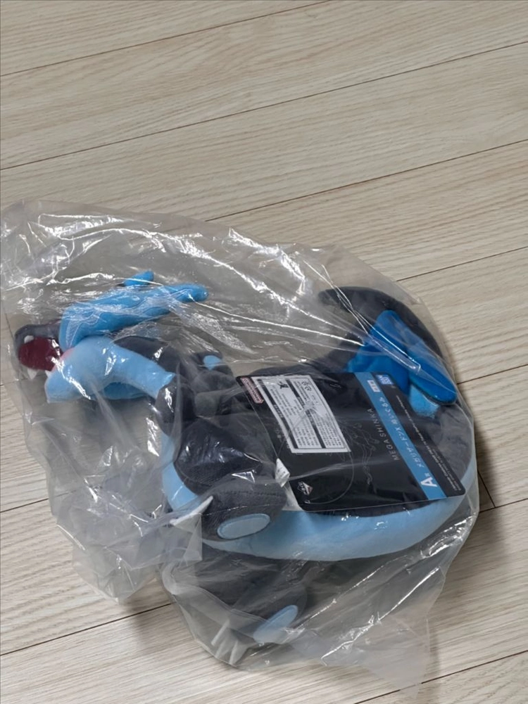 포켓몬 제일복권 이치방쿠지 메가 리자몽 XY 가디안 루카리오 팬텀 인형 이미지