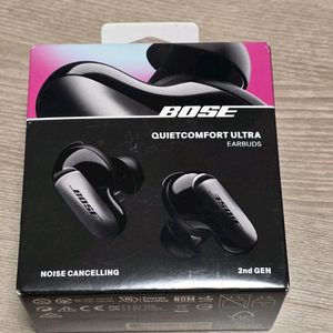 새상품 BOSE QC 울트라 이어버드 2세대 블랙 보스코리아정품 이미지