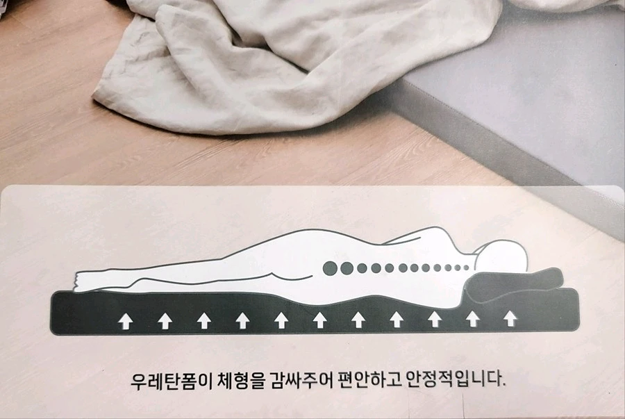 롯데 오늘좋은 에어셀토퍼Q 퀸사이즈(150x200x9) 한정수량 싸게 팝니다 이미지