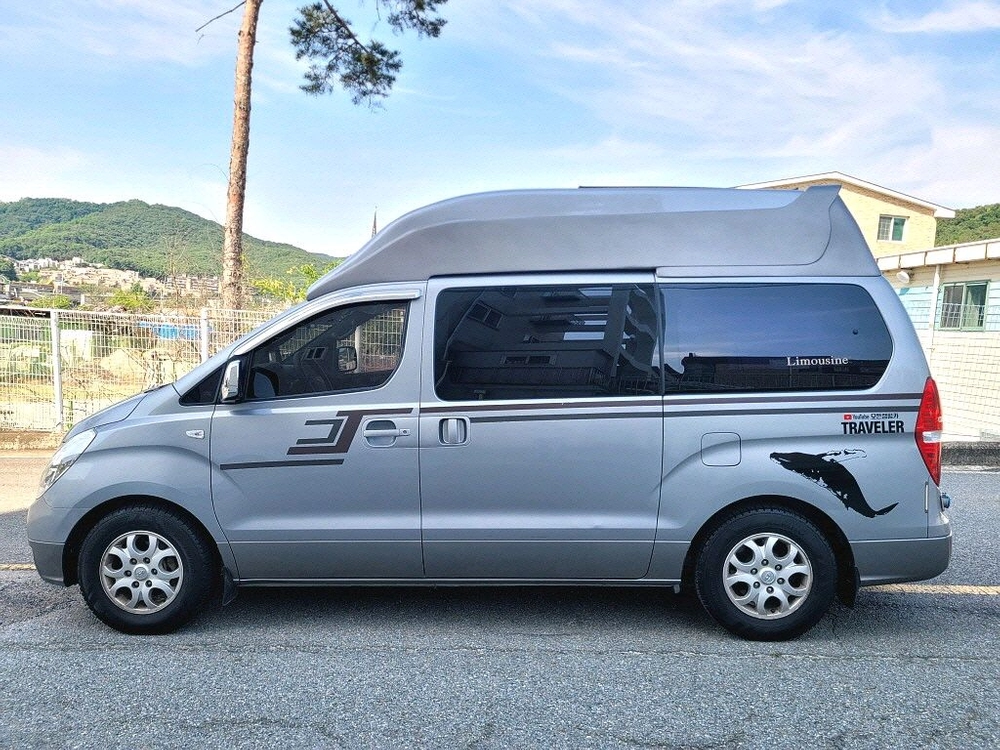 15년 스타렉스하이루프3인승캠핑카(인산철270A+정비끝)-할부가능 이미지