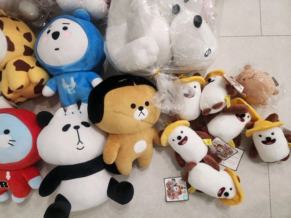 개당가격 택배가능 인형 봉제인형 미개봉 새상품 마카다 곰디 팡아 캐리 이미지