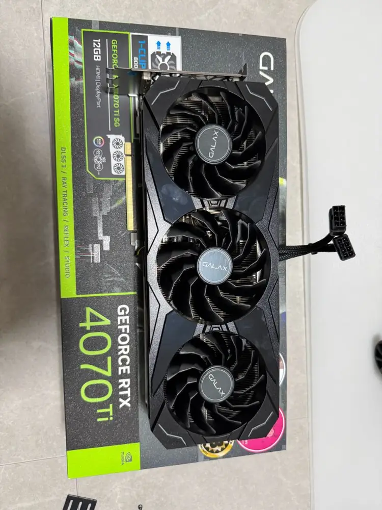 갤럭시 RTX 4070ti SG OC D6X 12GB 이미지