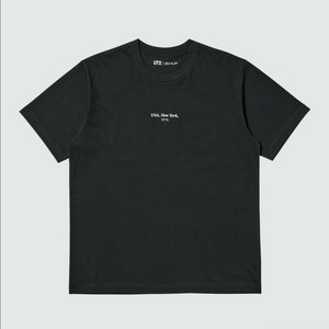 [4XL] 유니클로 엘리엇 어위트 UT 콜라보 티셔츠 블랙 이미지