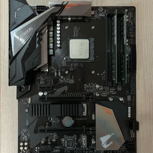 5800X3D + AORUS ELITE B450 + DDR4 3200 32GB 이미지