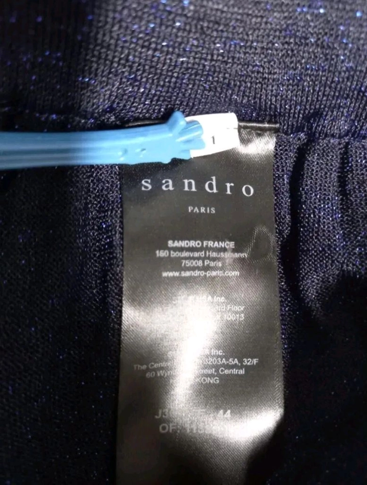 새 산드로 SANDRO 플리츠 춘하 롱 니트 스커트44.55 이미지