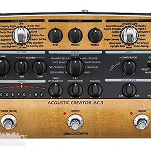 ZOOM AC-3 어쿠스틱기타 이펙터 이미지
