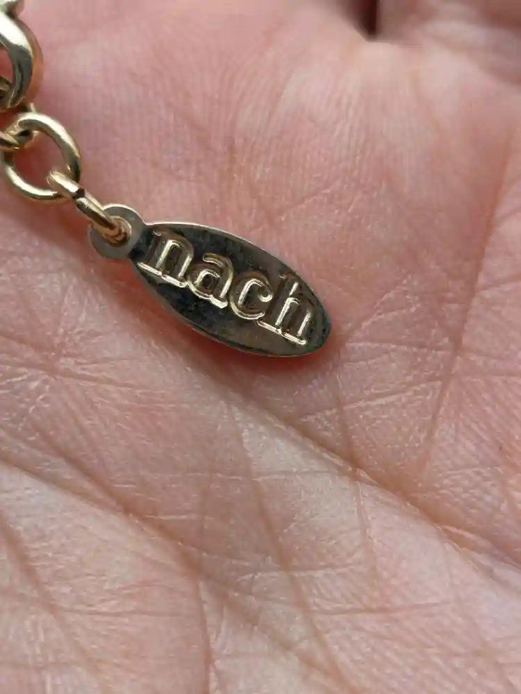 (새상품) 나슈 Nach 골드 체인 목걸이 이미지