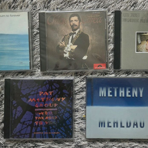 키스 자렛, 칙 코리아, 팻 메스니 Jazz CD 5장 일괄 이미지